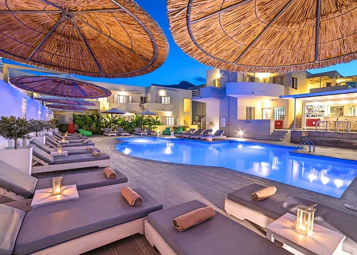 Kid friendly hotel Elounda Garden Suites Heated Pool